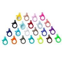 Plastic Lobster Clasp, stoving varnish, more colors for choice, 25-35mm, 200Bags/PC, Sold By PC