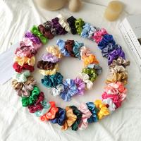 Cloth, plated, fashion jewelry & for woman, mixed colors, 100x40mm, 50PCs/Bag, Sold By Bag