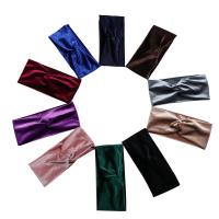 Headband, Cloth, plated, fashion jewelry & for woman, mixed colors, 440x100mm, 10PCs/Lot, Sold By Lot