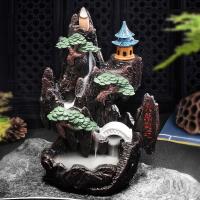Backflow Incense Burner Resin plated for home and office & durable Sold By PC