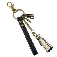 Bag Purse Charms Keyrings Keychains Zinc Alloy with PU Leather for man nickel lead & cadmium free Sold By PC