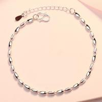 Brass Bracelet & Bangle silver color plated & for woman Sold By Strand