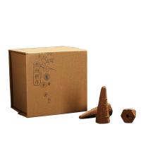 Natural Fragrant  Incense Cones  Sandalwood 10min burning & purify the air nickel lead & cadmium free Approx Sold By Box