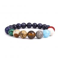 Gemstone Bracelets, Natural Stone, fashion jewelry & Unisex, nickel, lead & cadmium free, Sold By Strand