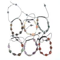 Bracelets de pierres précieuses, Pierre naturelle, pour femme, plus de couleurs à choisir, Longueur:18 cm, Vendu par PC