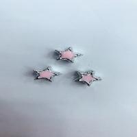 Tibetan Style Jewelry Beads, Star, enamel, more colors for choice, 10x6.70mm, Sold By PC