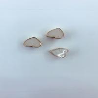 Perles coeur en alliage de zinc, émail, plus de couleurs à choisir, 9.20x6.70mm, Vendu par PC