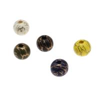 Perles en bois, Rond, plus de couleurs à choisir, 10mm, Trou:Environ 3mm, Vendu par PC