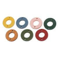 Wood Connector, more colors for choice, 18x3mm, Hole:Approx 1mm, Sold By PC