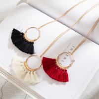 Zinc Alloy Jewelry Necklace plated fashion jewelry & Bohemian style & for woman nickel lead & cadmium free Sold By Strand
