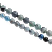 Achat Perlen, Feuerachat, rund, DIY, keine, 6mm,8mm,10mm, 62PCs/Strang, verkauft von Strang