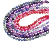 Achat Perlen, Feuerachat, rund, DIY, keine, 6mm,8mm,10mm, verkauft von PC