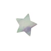 天然白いシェル・ビーズ, 白い貝, 星, DIY, 10x2.10mm, 穴:約 0.8mm, 売り手 パソコン
