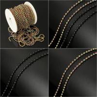 Stainless Steel Ball Chain, plated, durable, more colors for choice, 3mm, 10m/Spool, Sold By Spool