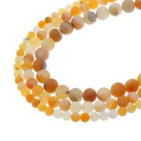 Natürliche Streifen Achat Perlen, rund, DIY & stumpfmatt, keine, 6mm,8mm,10mm, verkauft per 15 ZollInch Strang