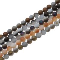 Laugh Rift Agate Beads Round DIY & matte 6mm 8mm 10mm Sold Per 15 Inch Strand