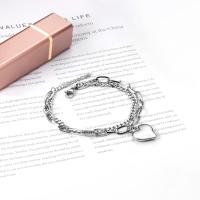 Stainless Steel Jewelry Bracelet plated fashion jewelry & for woman Sold By PC