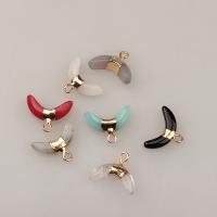Gemstone Pendants Jewelry Natural Stone with Zinc Alloy fashion jewelry & DIY Sold By PC