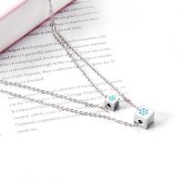 Stainless Steel Jewelry Necklace plated Double Layer & fashion jewelry & for woman Sold By PC
