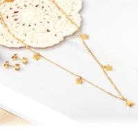 Edelstahl Schmucksets, Ohrring & Halskette, plattiert, 2 Stück & Modeschmuck & für Frau, keine, verkauft von setzen