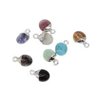 Gemstone Pendants Jewelry Brass with Gemstone faceted Sold By PC