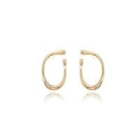Brass Stud Earring, gold color plated, for woman, Sold By Pair