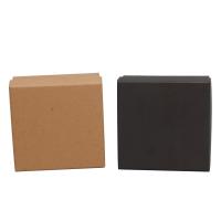 Jewelry Gift Box, Cardboard, Square, more colors for choice, 130x130x55mm, Sold By PC