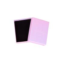 Nakit Gift Box, Karton, Trg, različite veličine za izbor & različitih stilova za izbor, roze, Prodano By PC