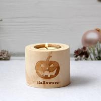 Candle Holders, Wood, plated, durable & hardwearing & Corrosion-Resistant, 62x78mm, Sold By PC