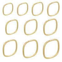 Brass δάχτυλο του δακτυλίου, Ορείχαλκος, επιχρυσωμένο, διαφορετικό μέγεθος για την επιλογή & με στρας, περισσότερα χρώματα για την επιλογή, Τρύπα:Περίπου 0.5mm, Sold Με PC