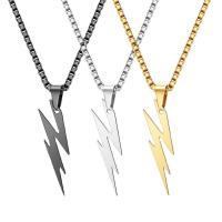 Titanium Steel Necklace fashion jewelry & Unisex 2.40mm Sold By PC