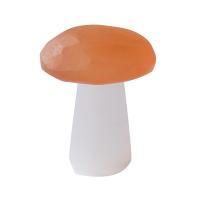 Gypse décoration d'objet artisanal, champignon, naturel, couleurs mélangées, 5-6cm-4-5cm, Vendu par PC