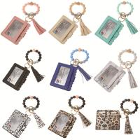 Bag Purse Charms Keyrings Keychains, Silicone, with Wood, for woman, more colors for choice, 6cmuff0c9cmuff0c12x10cm, Sold By PC