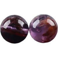 Natural Quartz Jewelry Beads, Purple Phantom Quartz, Round, DIY & different size for choice, purple, Sold By PC