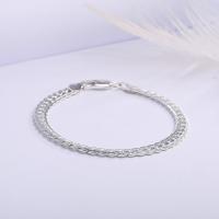 Brass Bracelet & Bangle, Unisex, more colors for choice, 5mm, Length:20 cm, Sold By PC