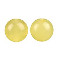 Beeswax Beads, Round, DIY & different size for choice, yellow, Sold By PC