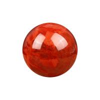 Yunnan Red Agate Beads Round DIY red Sold By PC