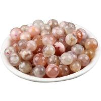 Agate Beads, Cherry Stone, Round, DIY & different size for choice, pink, Sold By PC