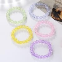 Quartz Bracelets, Crackle Quartz, with Elastic Thread, for woman, more colors for choice, 10mm, Length:15 Inch, Sold By PC