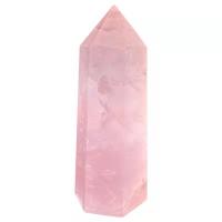 Rose Quartz Point Dekoration, Polygon, polerad, rosa, Säljs av PC