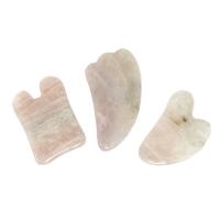 Rose Quartz Scraping Plate polished Massage pink Sold By PC