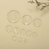 Crystal Cabochons Flat Round polished for time gem cabochon Crystal Sold By Bag