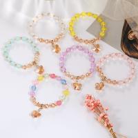 Kristall Armbänder, mit Zinklegierung, für Frau, mehrere Farben vorhanden, Länge:18 cm, verkauft von PC
