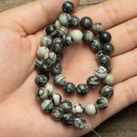 Network Stone Beads polished DIY Sold By Strand