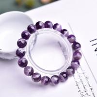 Quartz Bracelets Amethyst fashion jewelry & Unisex purple Sold By PC