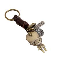 Cink Alloy Key kopča, s PU, za čovjeka, nikal, olovo i kadmij besplatno, 130x30mm, Prodano By PC