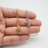 Stainless Steel Jewelry Necklace, Unicorn, polished, fashion jewelry & for woman, more colors for choice, Sold By PC