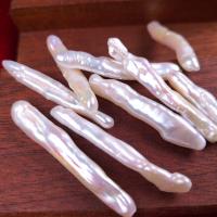 Perles nacres baroques de culture d'eau douce , perle d'eau douce cultivée, styles différents pour le choix, blanc, 15-35mm, 5PC/lot, Vendu par lot