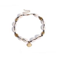 Shell Jewelry Bracelet, with Tibetan Style, with 3.93lnch extender chain, plated, for woman, more colors for choice, Length:Approx 13.7 Inch, Sold By PC