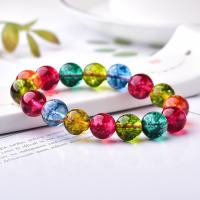Natural Turmalina Bracelet, joias de moda & tamanho diferente para a escolha & para mulher, multi colorido, vendido por Strand
